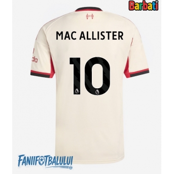 Liverpool Alexis Mac Allister #10 Tricou Fotbal Replică 2025-26 Barbati Deplasare
